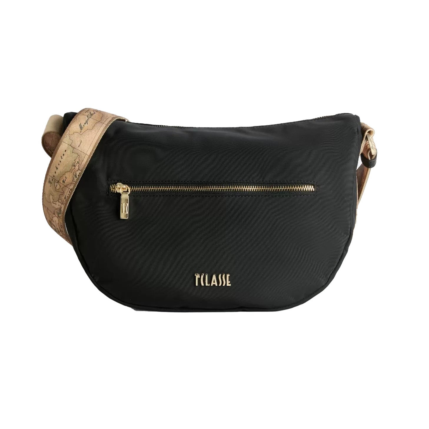 Borsa Donna a Tracolla Mezzaluna Alviero Martini 1A Classe – Nylon Eco Vibe Borse Nero - vista 6